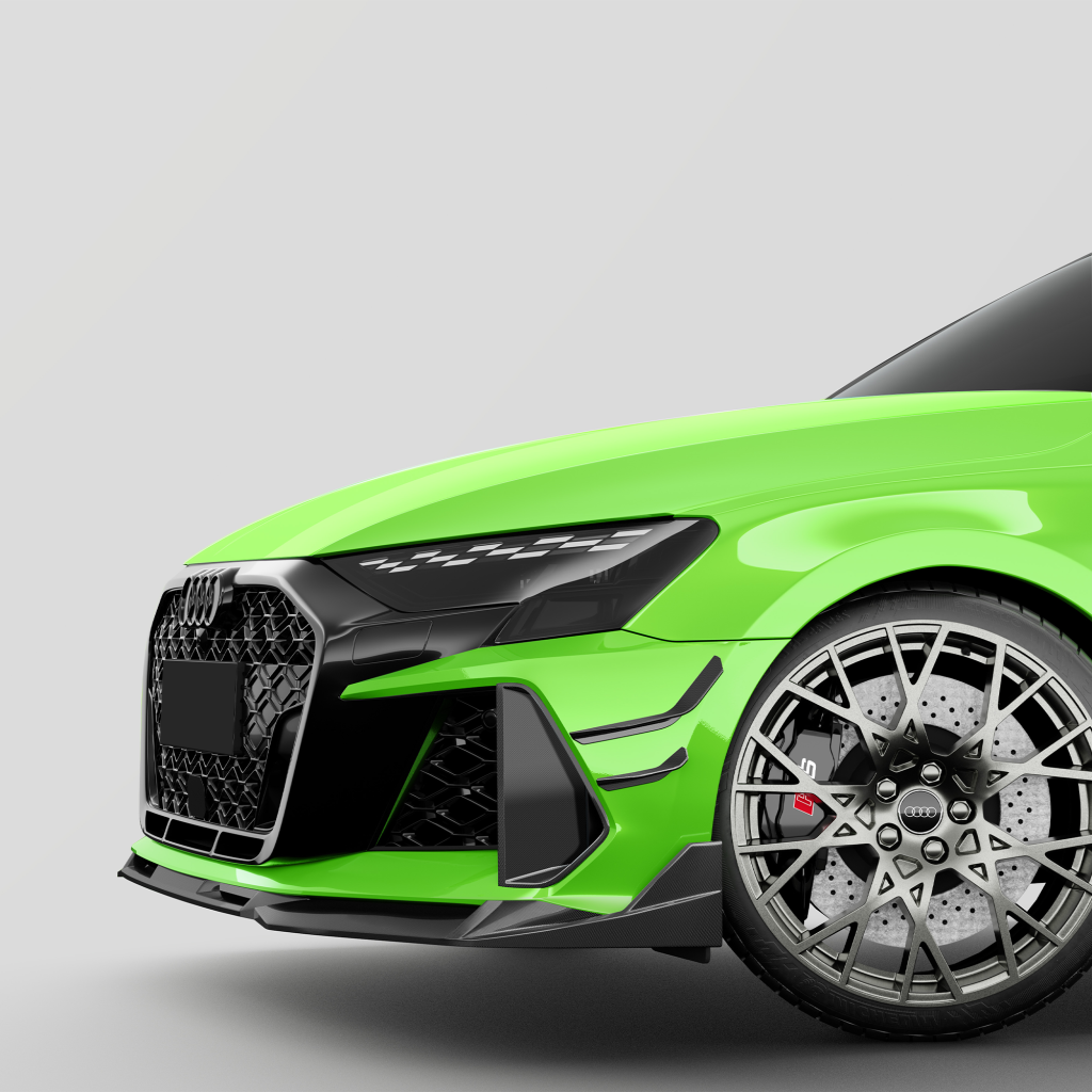 Audi RS3 8Y Carbon Fibre Front Canards