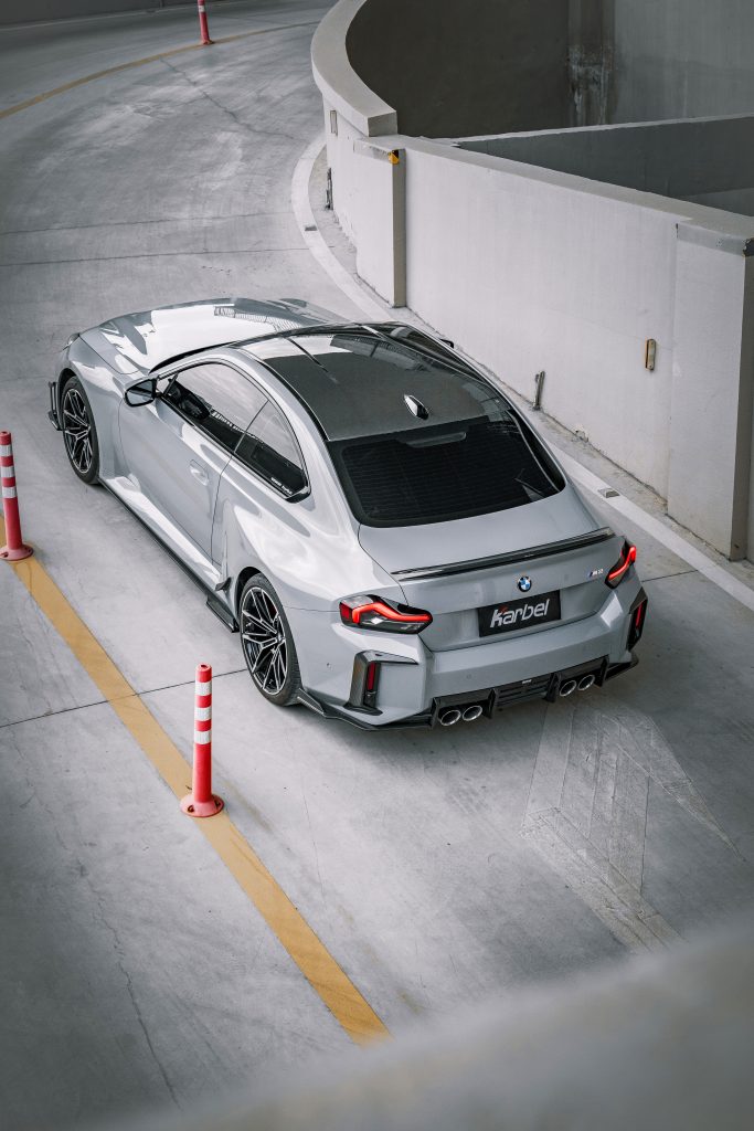 BMW M2 G87 CARBON FIBRE REAR BUMPER CANARDS