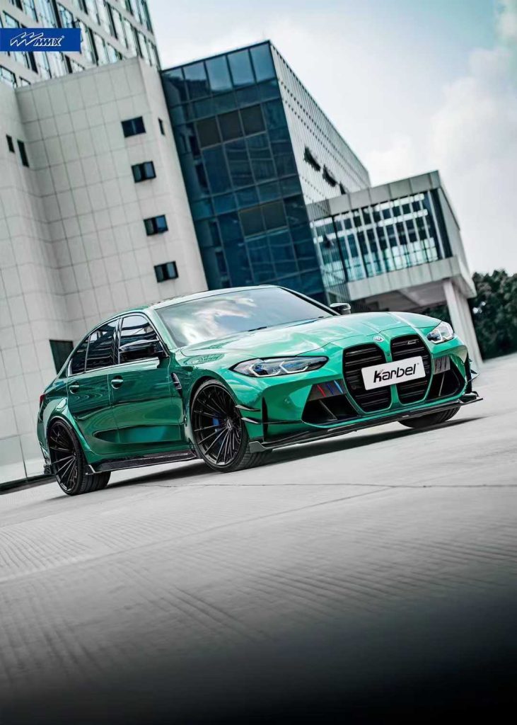 BMW M3 G80 G81 CARBON FIBRE UPPER LIP TRIM