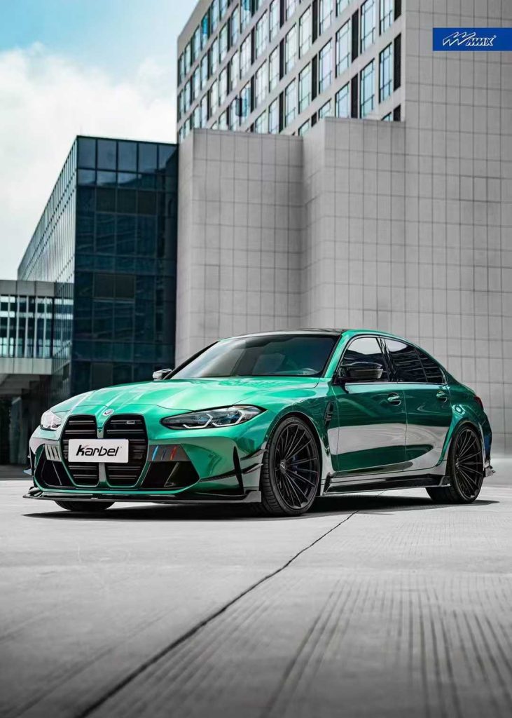 BMW M3 G80 G81 CARBON FIBRE FRONT SPLITTER